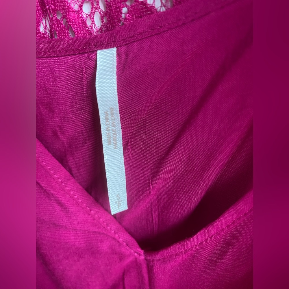 Free People Fuchsia Lace Heart in Two
Mini Dress - Picture 5 of 14